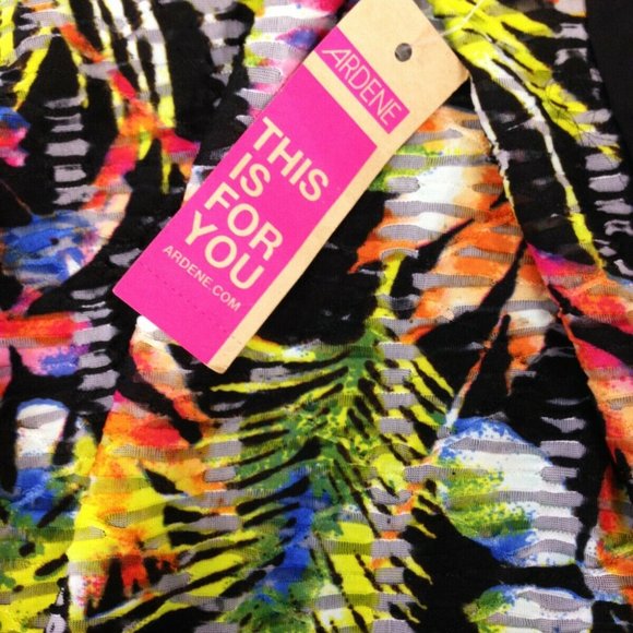 Ardene Women's Large Black Colorful Patterned - Picture 5 of 7